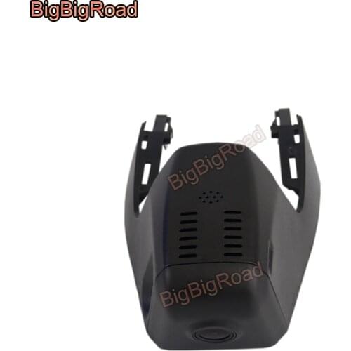 BigBigRoad For Volkswagen Touareg 2018 2019 Wifi Car DVR Driving Video Recorder Dash Cam Camera FHD 1080P