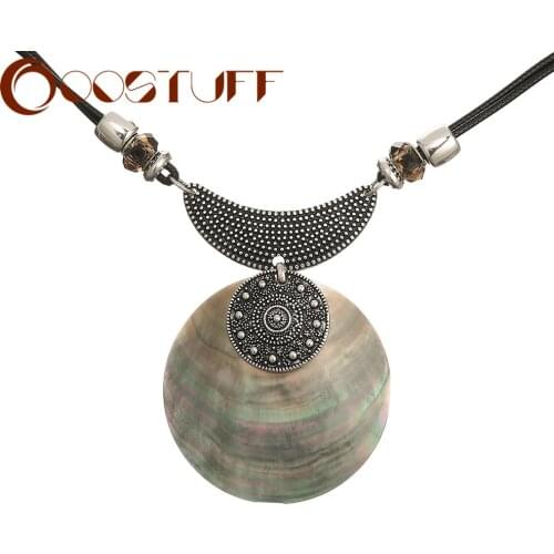 Vintage Neck Chokers Necklace with Antique Suspension Pendant Collare Decorative Jewelry for Women Chunky 2021 Trend Accessories