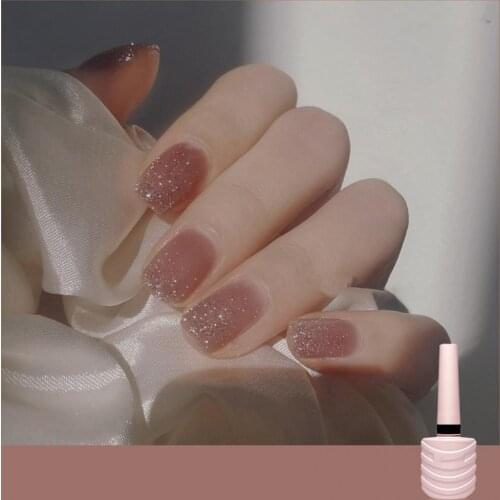 10g Nail Polish Water-based Nail Art Varnish Shiny Removable Resin Nail Phototherapy Glue for Women Nail Art Decoration