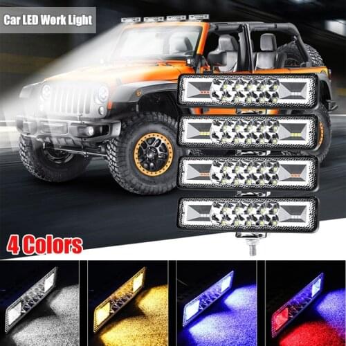 16LED 48W Work Light Bar DRL Driving Fog Spot Lamp For Offroad Car Truck/Motorcycle