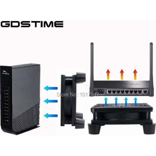 100PCS Gdstime TV Box Wireless Router Cooling Fan 5V USB DC 80mm 80x80x25mm 8CM W/ Screws Protective Net