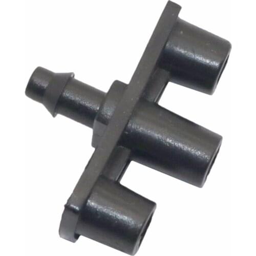 50 Pcs irrigation 1/4' Microjet nozzle holder garden hose connector 7.5mm connector Drip joints pipe fittings plastic