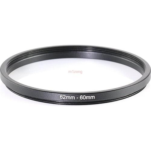 62mm-60mm 62-60 mm 62 to 60 Step down Filter Ring Adapter for canon nikon pentax sony camera cap hood
