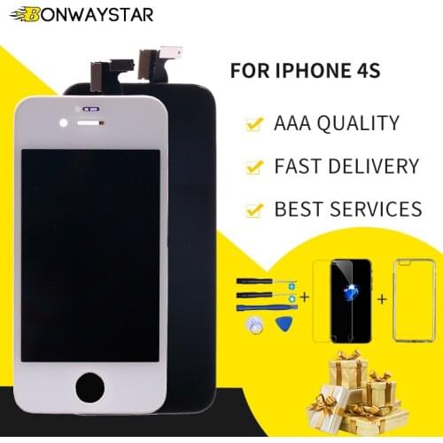 AAAA Quality Screen LCD ecran for iPhone 4S A1431 A1387 Replacement Screen Digitizer Touch Module for iPhone 4s lcd Display