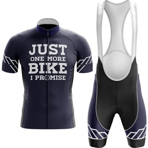 One More Bike Cycling Sets Summer Cycling Jersey Set Road Bicycle Jerseys MTB Bicycle Wear Breathable Cycling Clothing