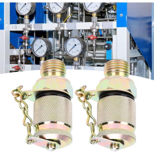 2Pcs PT1 PT3 PT5 PT7 Hydraulic Test Adapter High Pressure Hose Fitting Measuring Point Coupling Tool