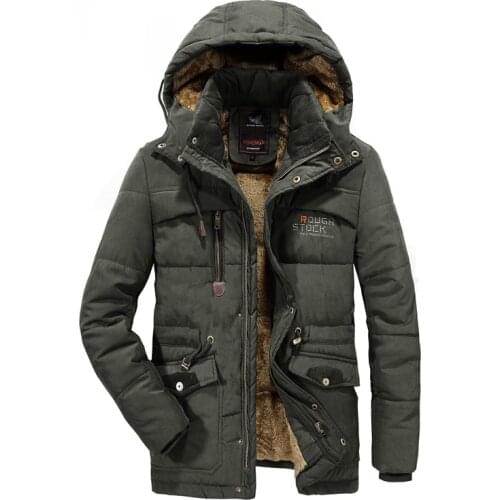 Men Winter Jacket Thicken Warm Parka Windbreaker Coat Military Outwear New Male High Quality Hooded Overcoat Big Size 7XL 8XL