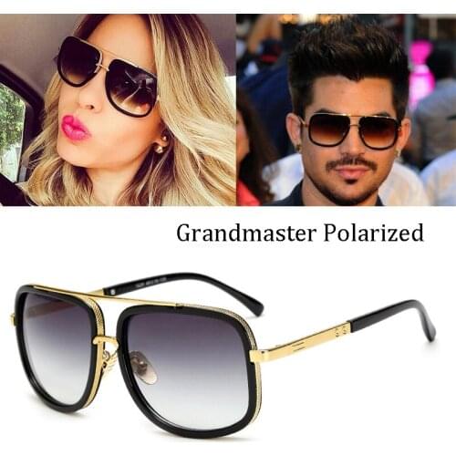LVVKEE Brand designer Large frame sunglasses men Vintage women sun glasses Retro grandmaster Square Eyewear UV400