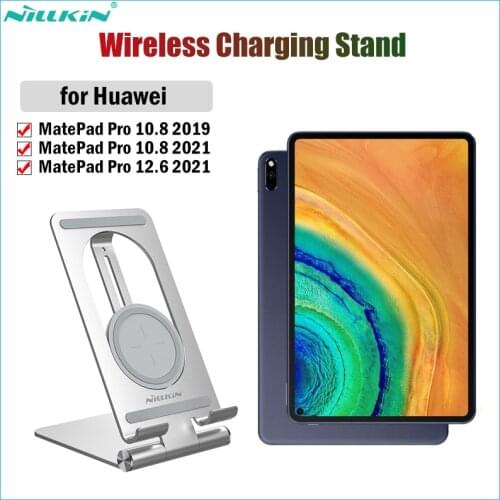 Nillkin Qi 15W Fast Tablet Wireless Charging for Huawei MatePad Pro 10.8'' 2019 Wireless Charger Stand for MatePad Pro 2019 5G