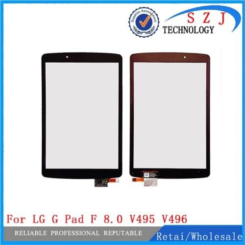 New 8'' inch Tablet pcFor LG G Pad F 8.0 V495 V496 UK495 Touch Screen panel Digitizer Outer Glass free shipping