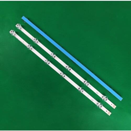 3x LED TV Backlight for LG innotek Drt 3.0 32"_A/B 6916l-1974A 1975A 32MB25VQ lv320DUE 32LF5800 SUNG WEI 55VO E74739 59cm 6 LEDs