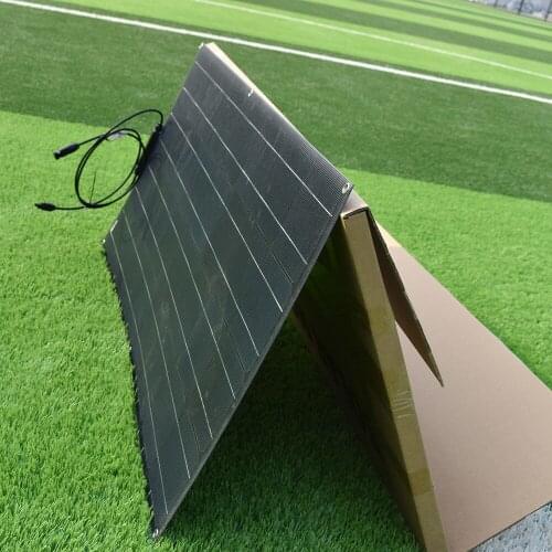 Portable 100w Solar Panel 32pcs 125mm*125mm Solar Cell 12V Battery Charge