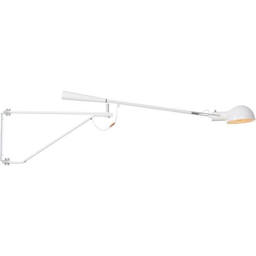 Nordic Bedroom Bedside Wall Lamp Long Arm wall Light 360° Rotate Push Switch Sconce US/UK/EU/AU Plug LED Light E27 Lustre