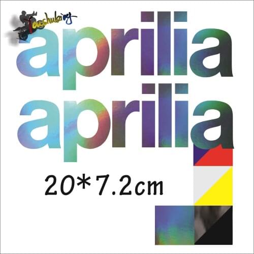 Hot sale Motorcycle Carbon black laser color reflective sticker fit for Moto GP Rossi aprilia Car Stickers