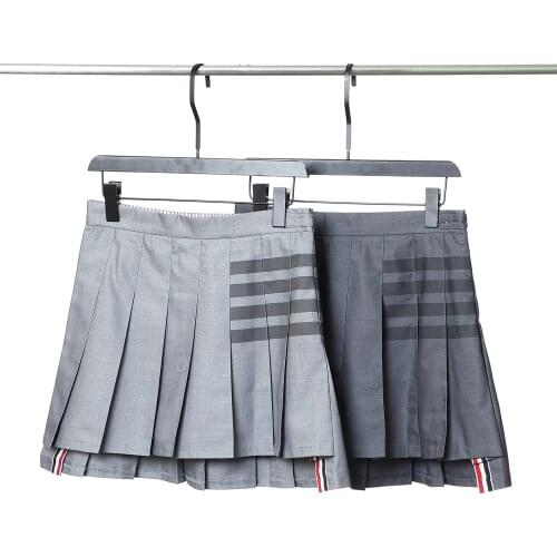 2021 Luxury Women Pleated Skirt Wasp-Waisted Summer Party Short Dress Fashion Birthday Dress TBStriped Girl Clothing Korean Fash