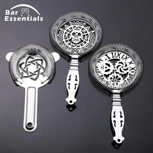 Hawthorn Strainer Cocktail Strainer Stainless Steel Bar Strainer Professional Cocktail Bar Tools