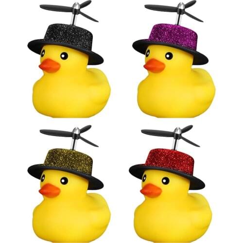 Bicycle Bell Scooter Cute Duck Propeller Horn For M365 Scooter Silicone Duckling Bells Scooter Accessories Cycling Supplies