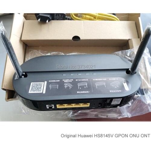 20Pcs Original Huawei HS8145V GPON ONU 4GE+1TEL+1USB+2.4G/5G WIFI FTTH mode,Termina Gpon fiber network router, English Firmware
