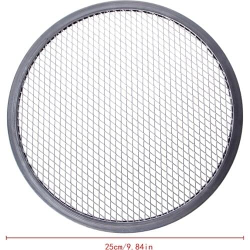 2020 New Aluminum Mesh Grill Pizza Screen Round Baking Tray Net Kitchen Tools Ovens Kit