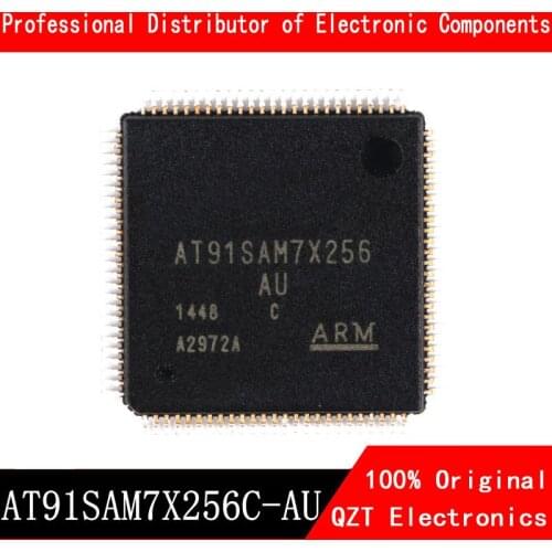 5pcs/lot new original AT91SAM7X256C-AU AT91SAM7X256C LQFP-100 In Stock