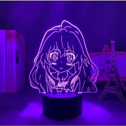 Anime 3d Lamp Toradora TIGER X DRAGON for Bedroom Decor Nightlight Kids Birthday Gift Manga Gadget Led Night Light Bedside