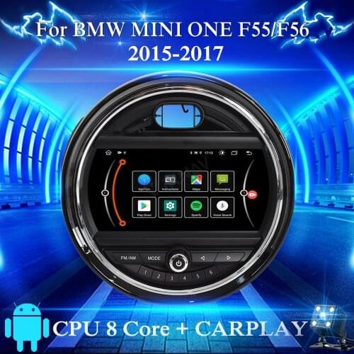 Car DVD Player Android Car Stereo For BMW Mini F55 F56 2015-2017 CAR Radio Headunit WIF Carplay GPS Navigation