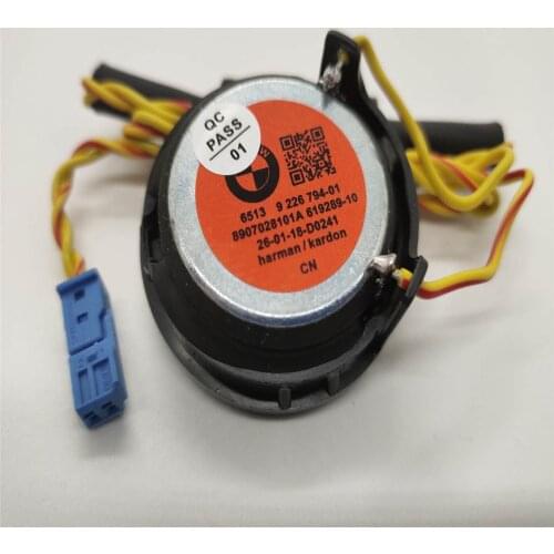 Free Shipping 1Pc Car Speaker Original Quality Tweeter Hi-Fi Music HarmanKardon For BMW F10 F15 F16 F30 E90 X1 X3 X5 3 5 Series