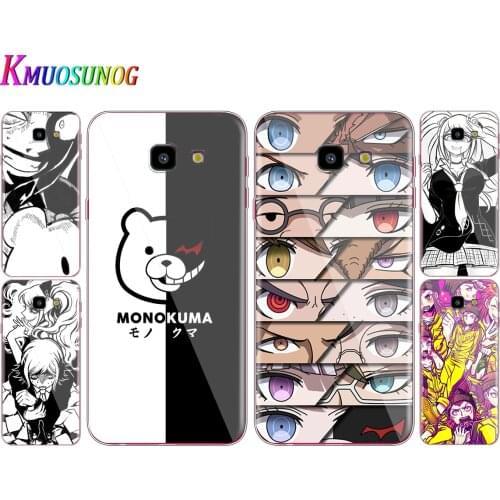 Transparent Cover Danganronpa Anime For Samsung Galaxy J8 J7 J6 J5 J4 J3 J2 Duo Prime Plus Core 2018 Phone Case