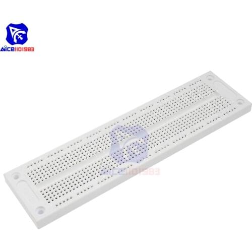 Diymore SYB-120 700 Points Solderless PCB Breadboard Mini PCB Breadboard for Dupont Cable Module