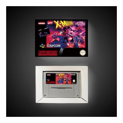 X-Mens Mutant Game Apocalypse - EUR Version Action Game Card with Retail Box