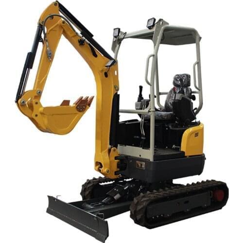 Small engineering excavator household orchard trencher 15KW multipurpose agricultural machine suppliers crawler digger machine