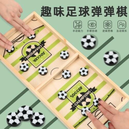 Douyin Desktop battle game wooden large-sized play chess decompression parent-child interactive educational toys childrens gift