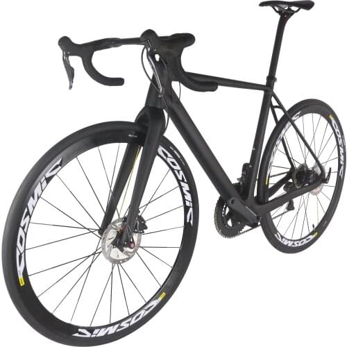 Seraph 22 Speed Flat Mount Carbon Gravel Disc Brake BSA Complete Bike GR029 Use 700X25C Tire with SHIMAN0 R8070 Di2 Groupset