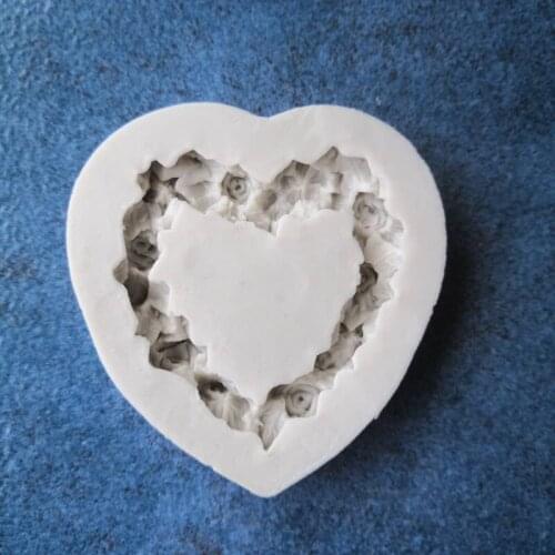 Baking DIY Chocolate Silicone Mold Fondant Cake Silicone Mold Garland Modeling Tool Lace Mold A783