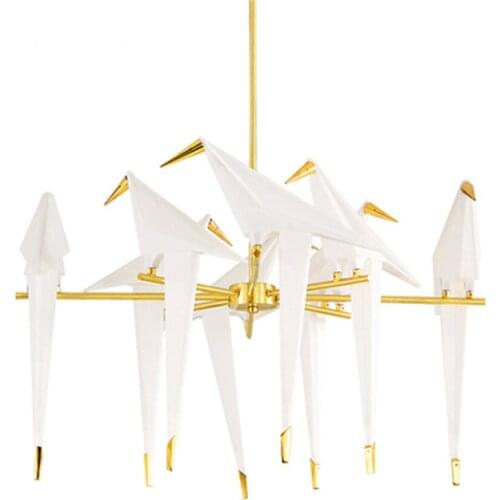 Bird LED Pendant Lights Acrylic Lighting Bedroom Living Room Restaurant Pendant Lamps Modern Light Fixture Hanging Light Fixture