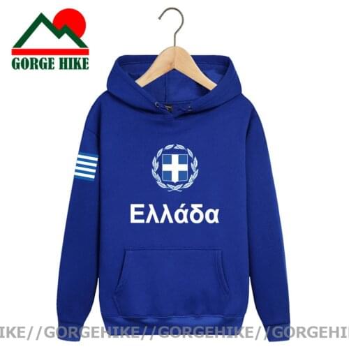 Greece hoodies men sweatshirt sweat new hip hop streetwear socceres jerseyes footballer tracksuit nation Greek flag Hellas GR