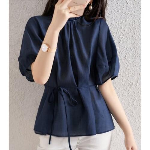 YLOPrincess wind covers the flesh and shows the slimming spirit bubble sleeve jacket