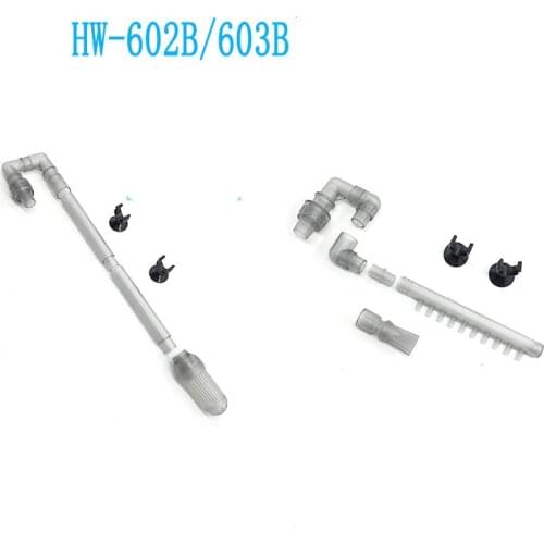 Sunsun HW-602B HW-603B Inflow Outflow Tube Pipe Aquarium Canister Filter Inlet and Outlet Input Output Outlet Pipe