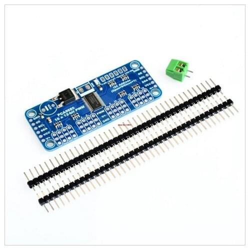 16 Channel 12-bit PWM/Servo Driver-I2C interface-PCA9685 or Raspberry pi shield module servo shield