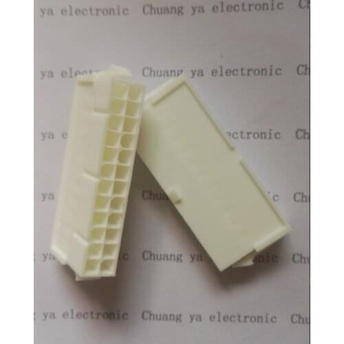 4.2mm Milk white 24P 24PIN female for PC computer ATX motherboard power connector plastic shell Housing