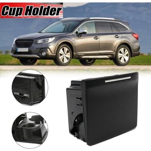Car Console Rear Cup Holder for Subaru Outback & Legacy Black 2005-2009 66150AG01CJC