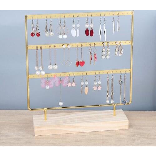 Bracelets Jewelry Display Stud Earrings Holder Jewellery Rack3Colors High Level Fashio In Stock earring stand Factory Price