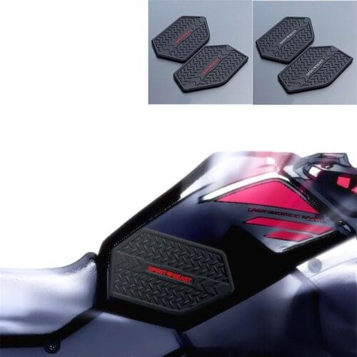 Brand black motorcycle tank Protector Anti slip for suzuki DL250 moto Tank Pad Sticker Gas Knee Grip Traction Side sticker decal