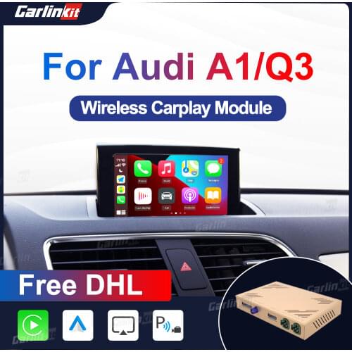 Carlinkit 2.0 Decoder Accessories Wireless Car Play Android Auto Fit Audi Q3/A1 System Multimedia For iPhone Android Mirror Kit