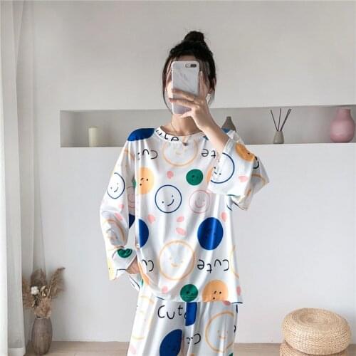 FAISIENS Women's Long Pajamas