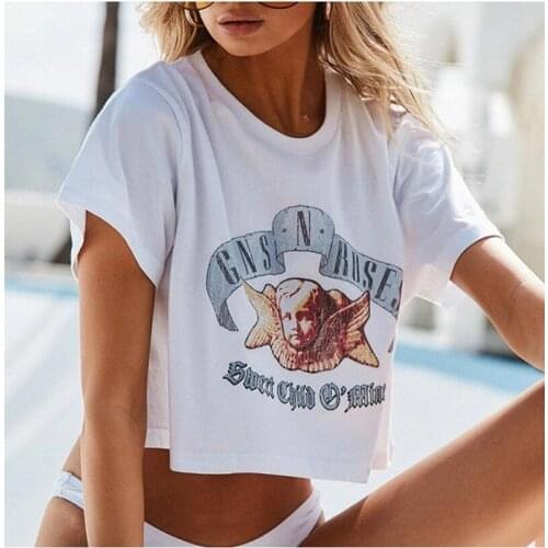 Женские укороченные футболки Giyu China At AliExpress