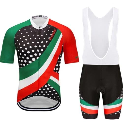 Hot Sale 2019 Mountain Cycling Jerseys Short Sleeve Bike Wear Gel Padded Bib Shorts MTB Ropa Ciclismo Pro BICYCLE Maillot