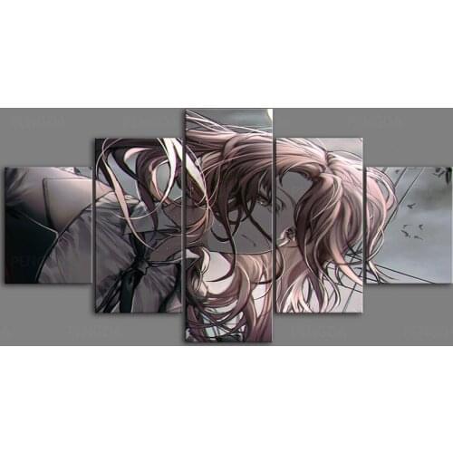 Canvas HD Japan Anime Prints Painting Wall Art Chainsaw Man Poster Modern Home Decor Modular Pictures For Living Room Framework