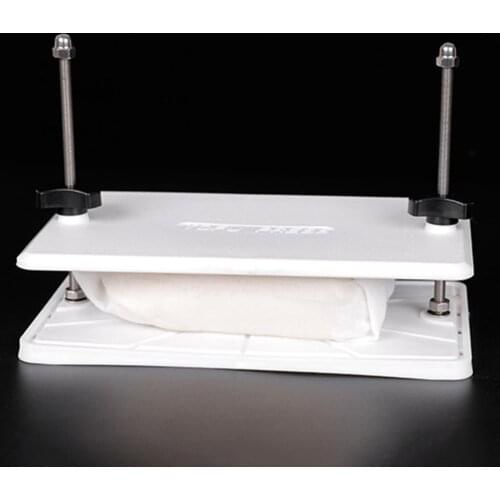 Hot Homemade Tofu Press Shaper Plastic Curved Plate Board DIY Mold Kitchen Gadget