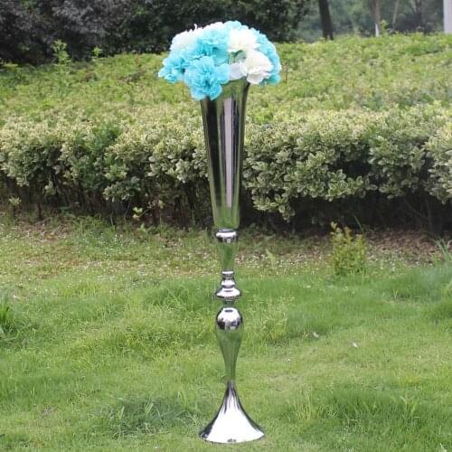 Wedding Metal Flower Vase Table Centerpieces Decoration for Wedding Event Party Road Lead Flower Rack Home Decoration 88CM Tall